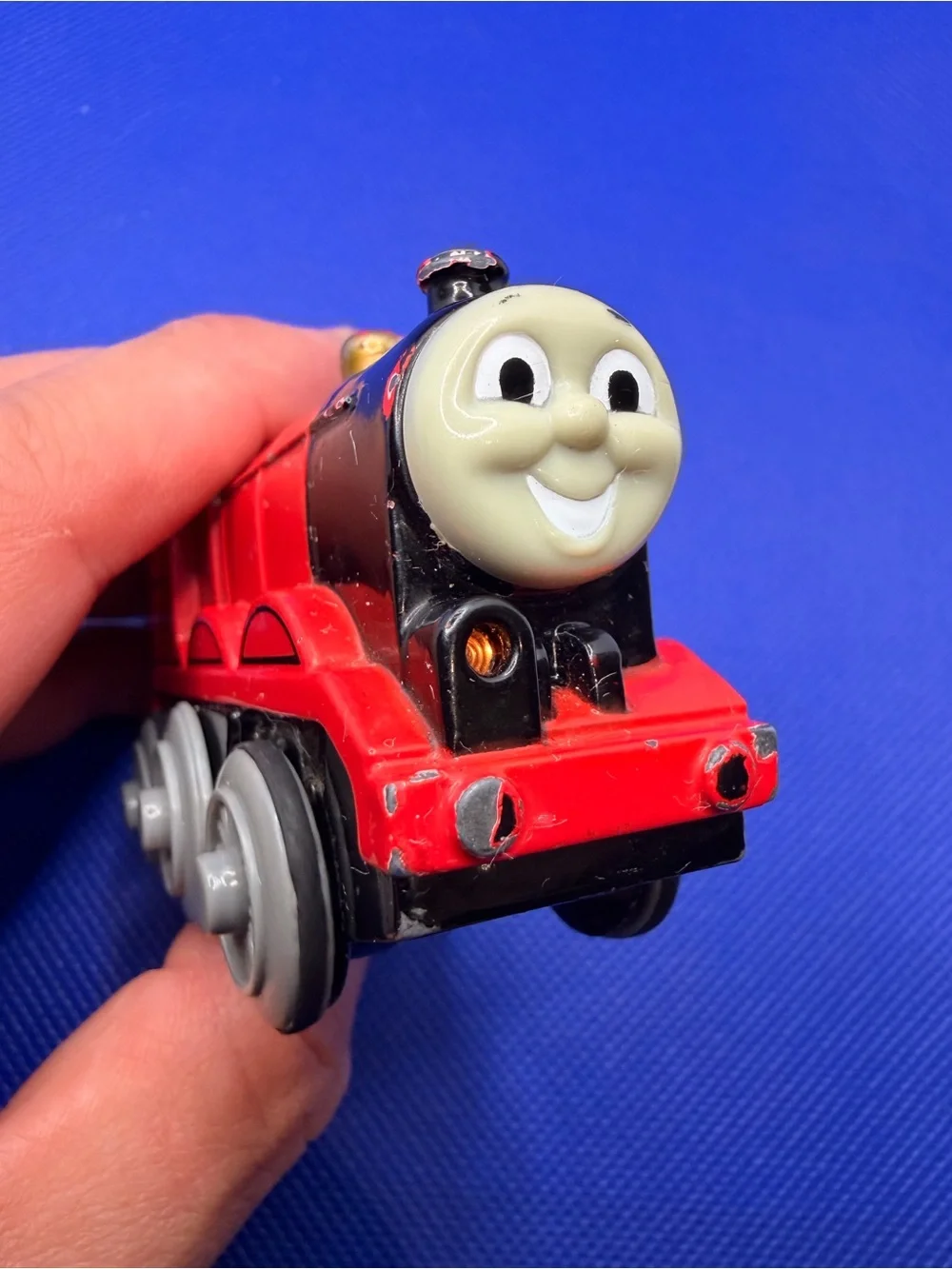 Thomas Friends Take Along James Motorized Diecast Train Light Works Tested